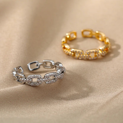 Bague "Emma" - Élégance Dorée Intemporelle - MY LITLLE TRAVEL