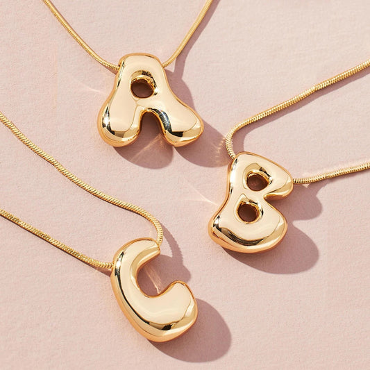 Collier Lettre - MY LITLLE TRAVEL