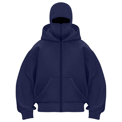 Veste à capuche zippée " Anti-Social" MASKD