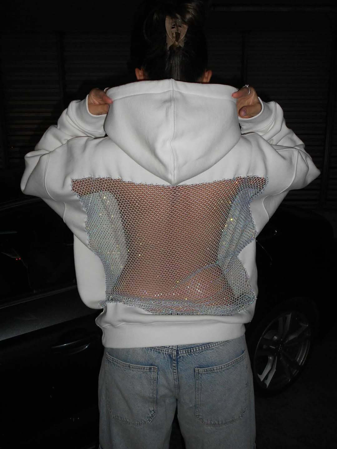 Sweat à Capuche Femme Dos Nu - MY LITLLE TRAVEL