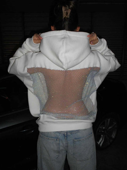 Sweat à Capuche Femme Dos Nu - MY LITLLE TRAVEL